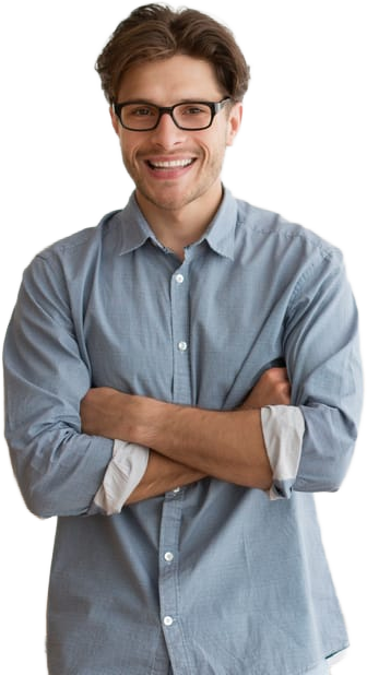 Smiling professional